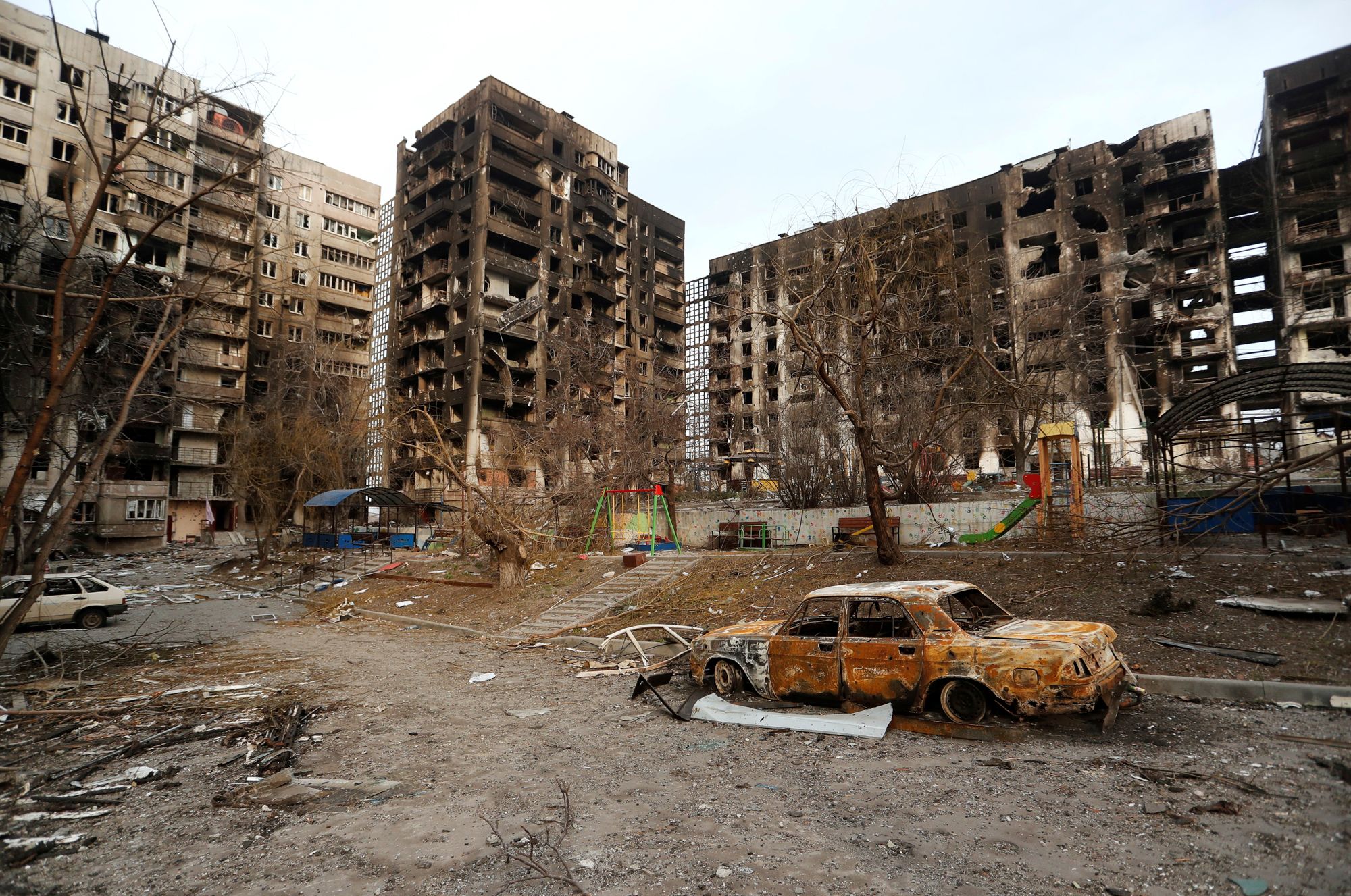Мариуполь, Украина. 20 марта 2022 года. Фото: Alexander Ermochenko / Reuters / Forum